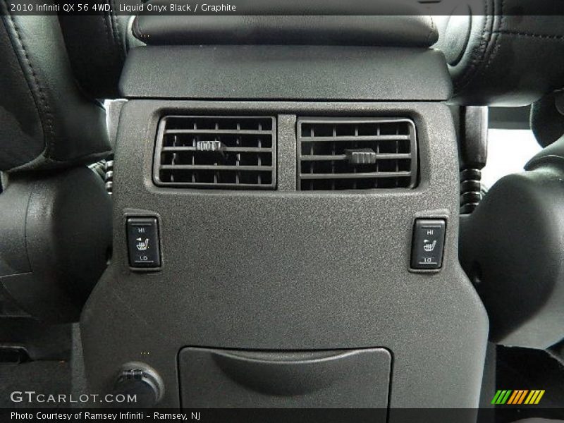 Liquid Onyx Black / Graphite 2010 Infiniti QX 56 4WD