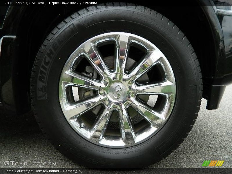Liquid Onyx Black / Graphite 2010 Infiniti QX 56 4WD