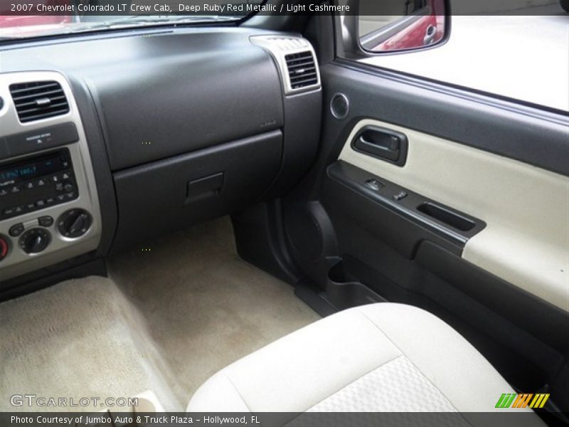Deep Ruby Red Metallic / Light Cashmere 2007 Chevrolet Colorado LT Crew Cab