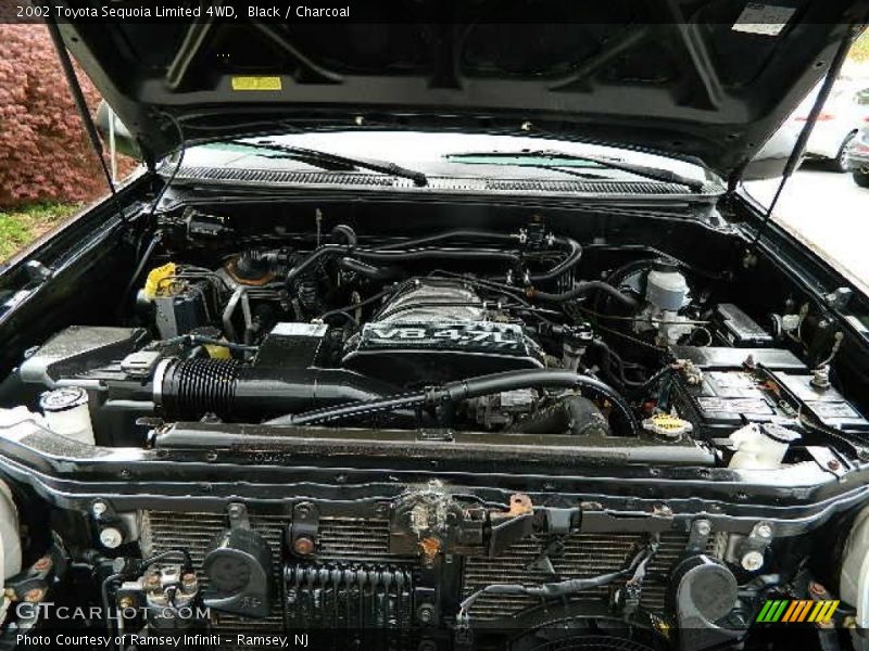 Black / Charcoal 2002 Toyota Sequoia Limited 4WD