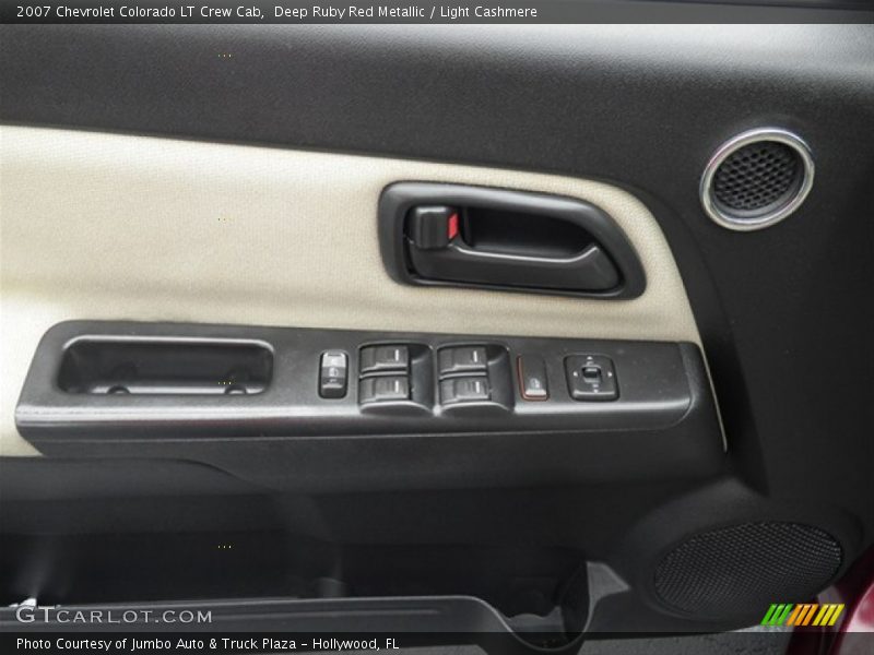 Deep Ruby Red Metallic / Light Cashmere 2007 Chevrolet Colorado LT Crew Cab