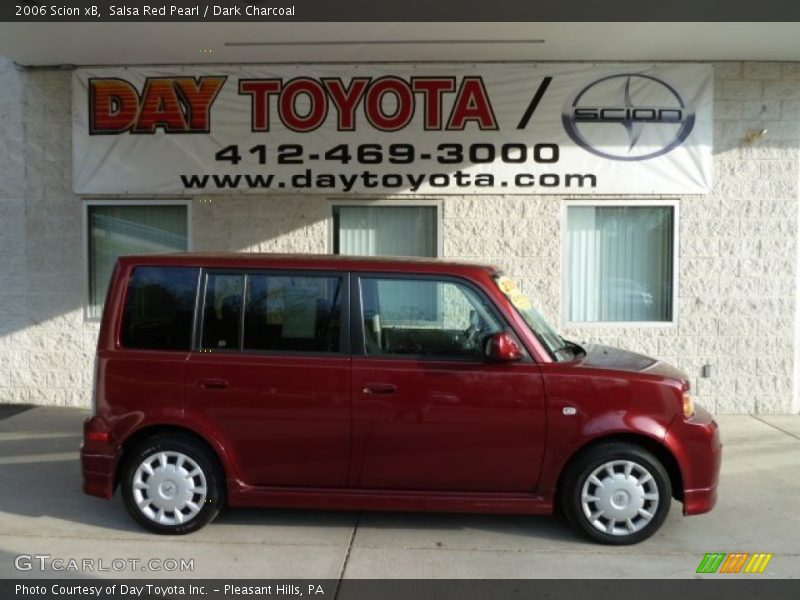 Salsa Red Pearl / Dark Charcoal 2006 Scion xB
