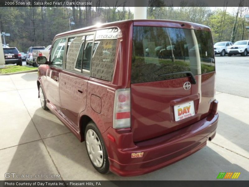 Salsa Red Pearl / Dark Charcoal 2006 Scion xB