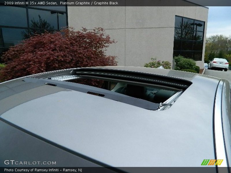 Platinum Graphite / Graphite Black 2009 Infiniti M 35x AWD Sedan
