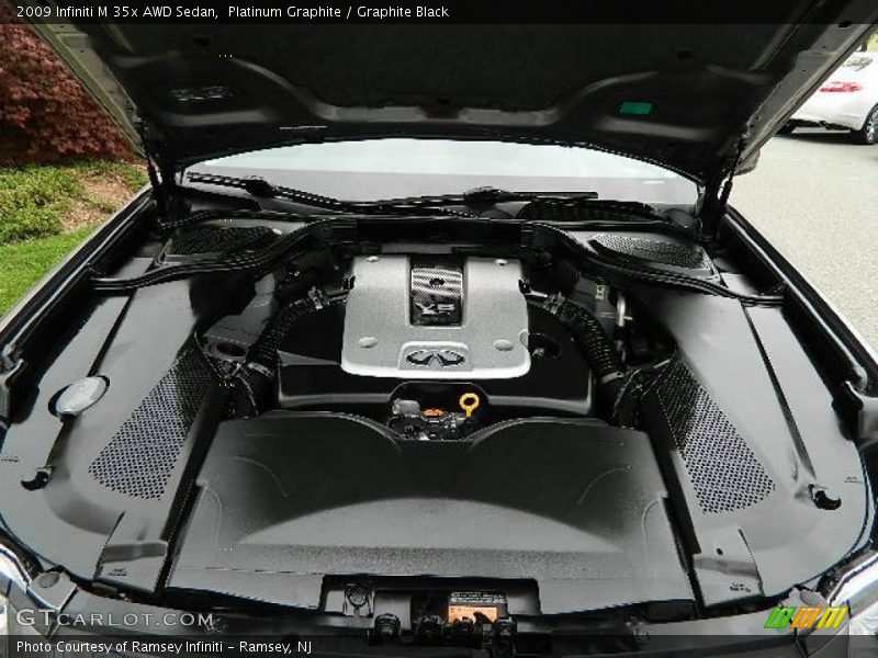Platinum Graphite / Graphite Black 2009 Infiniti M 35x AWD Sedan