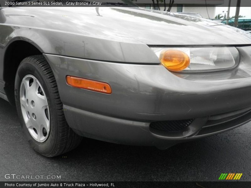 Gray Bronze / Gray 2000 Saturn S Series SL1 Sedan