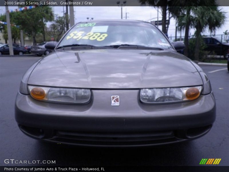 Gray Bronze / Gray 2000 Saturn S Series SL1 Sedan