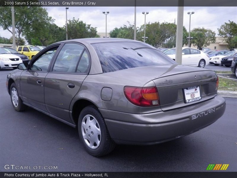 Gray Bronze / Gray 2000 Saturn S Series SL1 Sedan