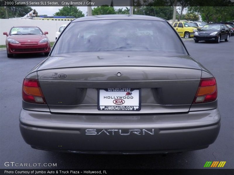 Gray Bronze / Gray 2000 Saturn S Series SL1 Sedan