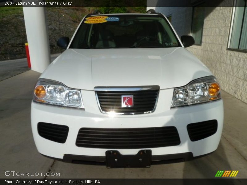 Polar White / Gray 2007 Saturn VUE