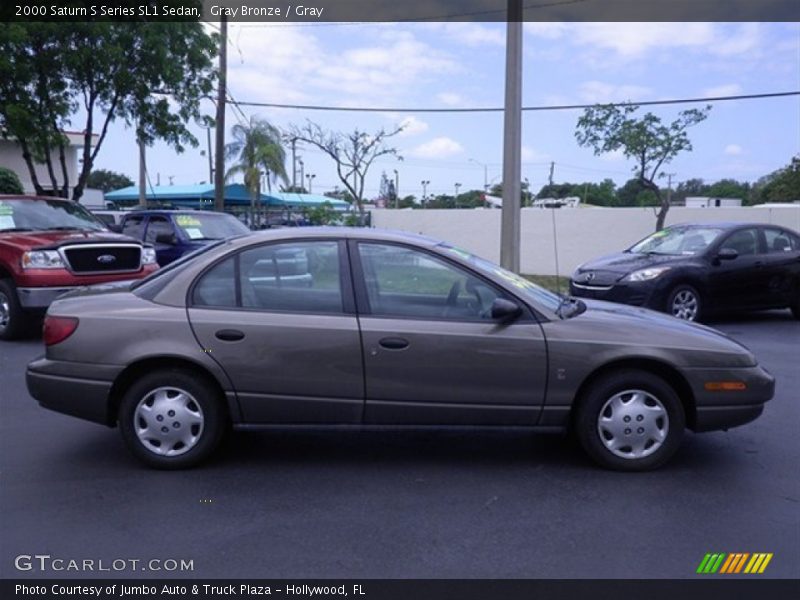 Gray Bronze / Gray 2000 Saturn S Series SL1 Sedan