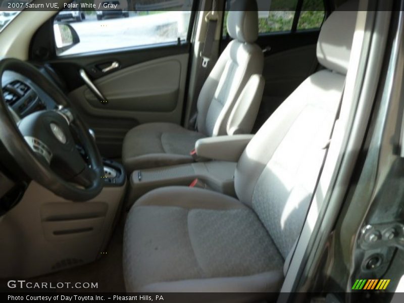 Polar White / Gray 2007 Saturn VUE