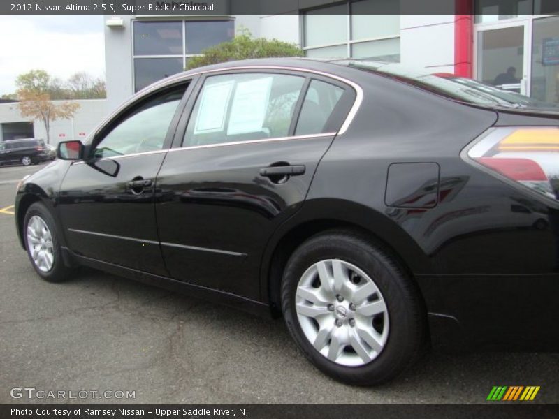 Super Black / Charcoal 2012 Nissan Altima 2.5 S