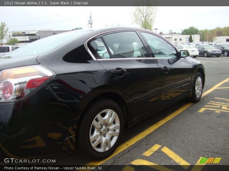 Super Black / Charcoal 2012 Nissan Altima 2.5 S