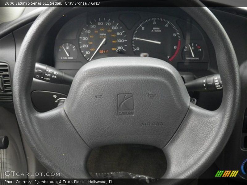 Gray Bronze / Gray 2000 Saturn S Series SL1 Sedan