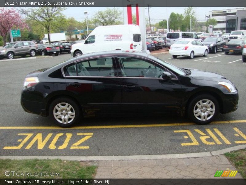 Super Black / Charcoal 2012 Nissan Altima 2.5 S