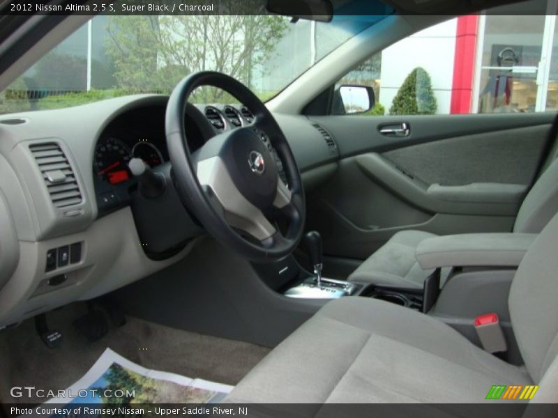 Super Black / Charcoal 2012 Nissan Altima 2.5 S
