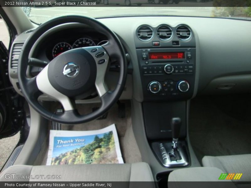 Super Black / Charcoal 2012 Nissan Altima 2.5 S
