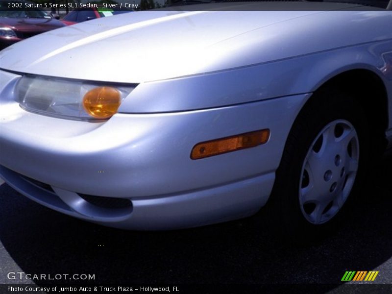 Silver / Gray 2002 Saturn S Series SL1 Sedan