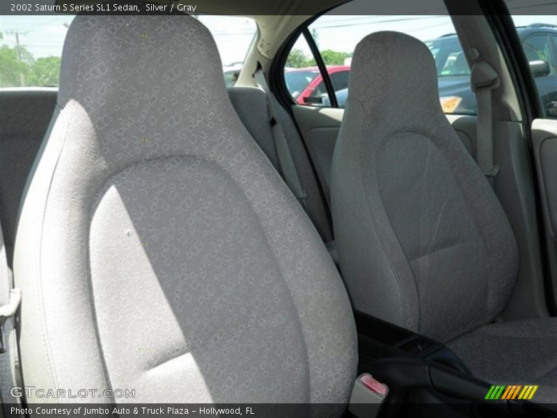 Silver / Gray 2002 Saturn S Series SL1 Sedan