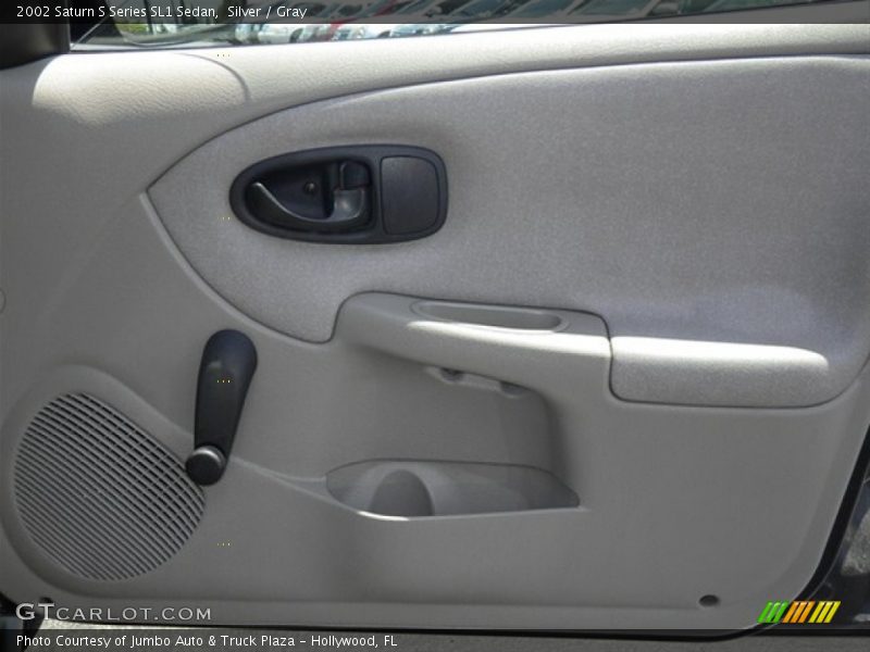 Silver / Gray 2002 Saturn S Series SL1 Sedan