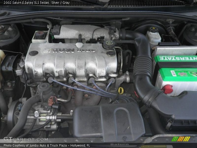Silver / Gray 2002 Saturn S Series SL1 Sedan