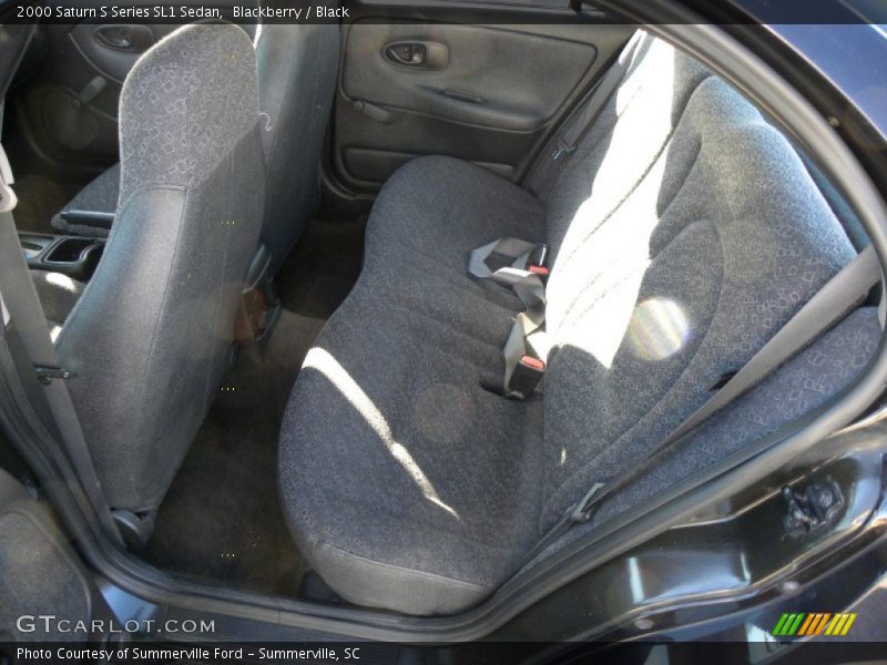 Blackberry / Black 2000 Saturn S Series SL1 Sedan