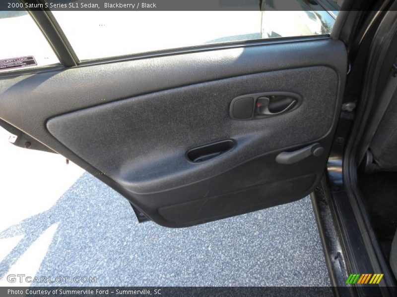Blackberry / Black 2000 Saturn S Series SL1 Sedan