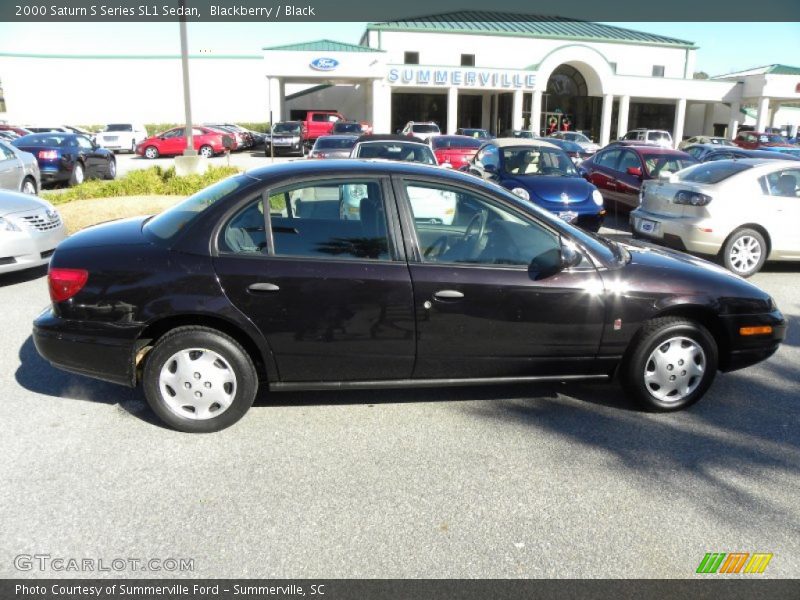 Blackberry / Black 2000 Saturn S Series SL1 Sedan