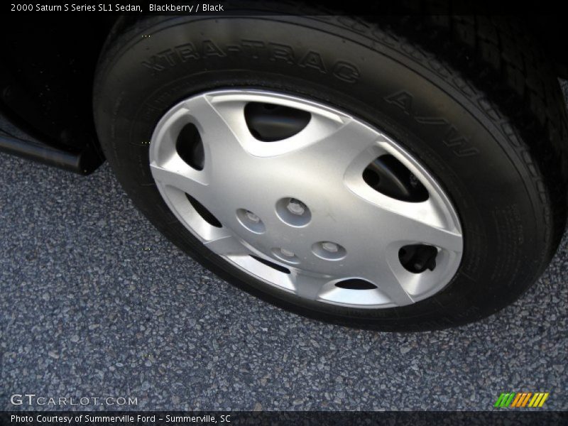 Blackberry / Black 2000 Saturn S Series SL1 Sedan