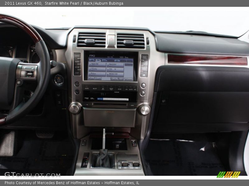 Starfire White Pearl / Black/Auburn Bubinga 2011 Lexus GX 460