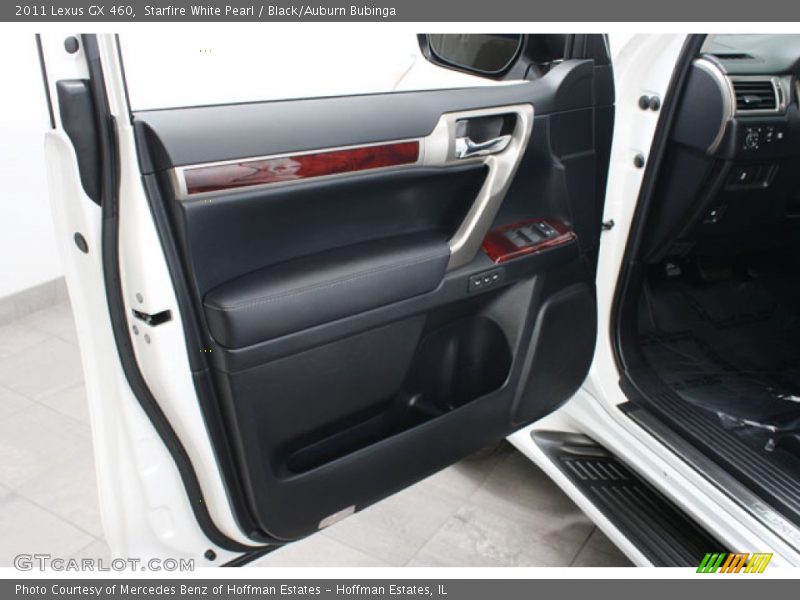 Starfire White Pearl / Black/Auburn Bubinga 2011 Lexus GX 460