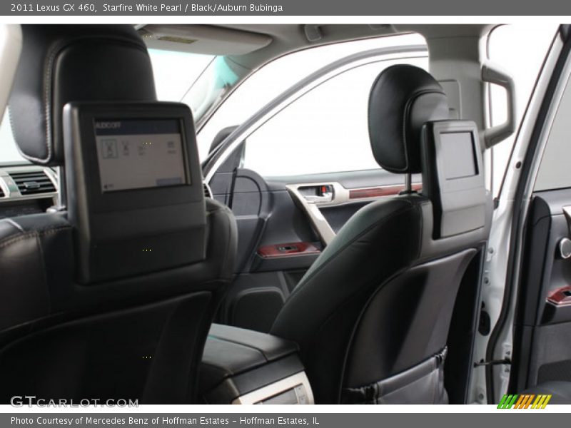 Starfire White Pearl / Black/Auburn Bubinga 2011 Lexus GX 460