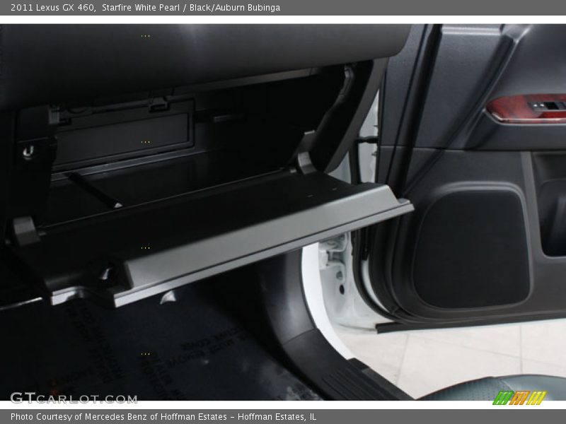 Starfire White Pearl / Black/Auburn Bubinga 2011 Lexus GX 460