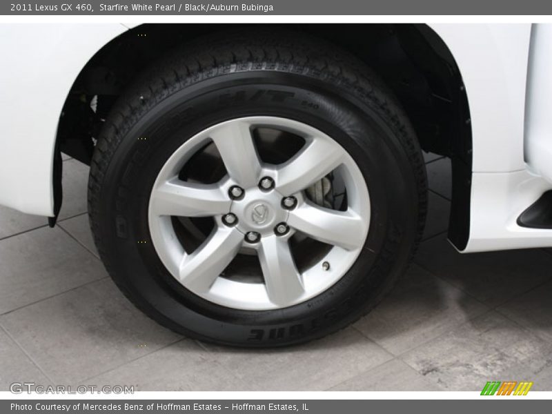 Starfire White Pearl / Black/Auburn Bubinga 2011 Lexus GX 460