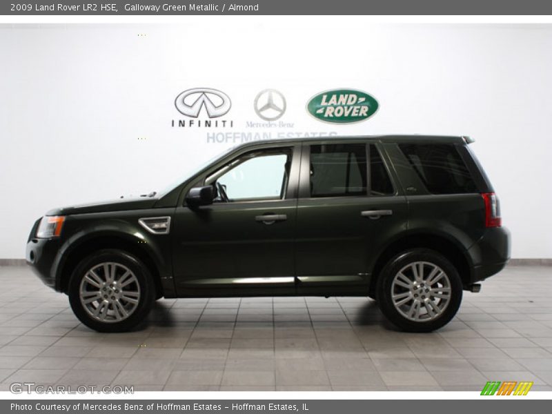 Galloway Green Metallic / Almond 2009 Land Rover LR2 HSE