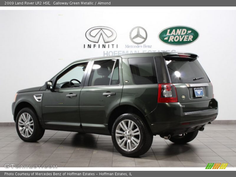 Galloway Green Metallic / Almond 2009 Land Rover LR2 HSE