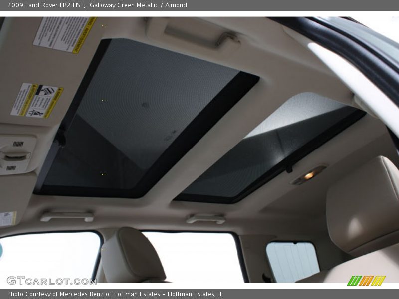 Galloway Green Metallic / Almond 2009 Land Rover LR2 HSE