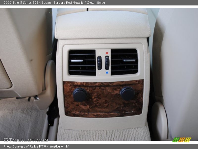 Barbera Red Metallic / Cream Beige 2009 BMW 5 Series 528xi Sedan