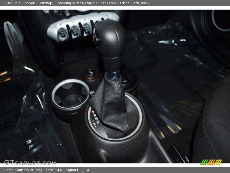 Sparkling Silver Metallic / Checkered Carbon Black/Black 2009 Mini Cooper S Hardtop
