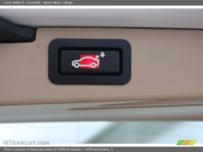 Alpine White / Beige 2009 BMW X5 xDrive48i
