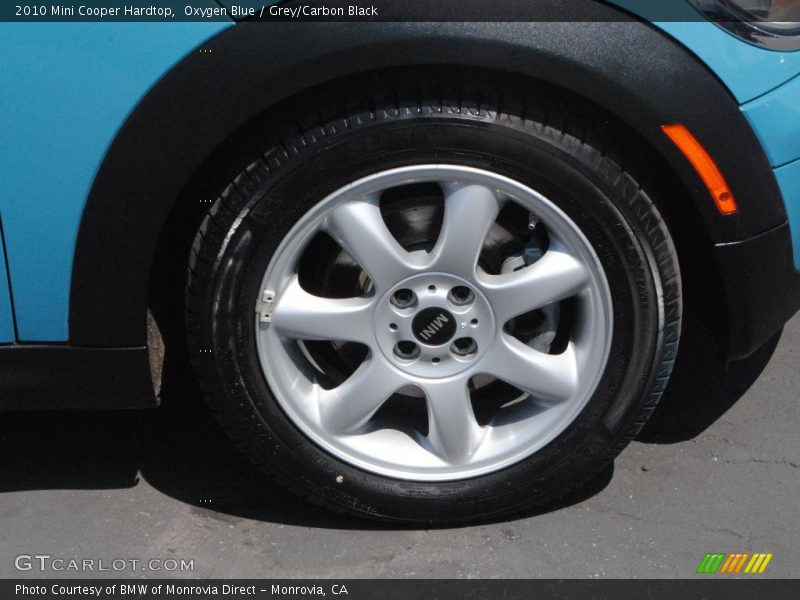 Oxygen Blue / Grey/Carbon Black 2010 Mini Cooper Hardtop