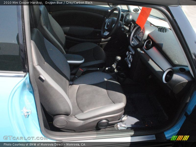 Oxygen Blue / Grey/Carbon Black 2010 Mini Cooper Hardtop