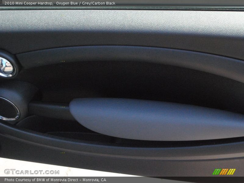 Oxygen Blue / Grey/Carbon Black 2010 Mini Cooper Hardtop