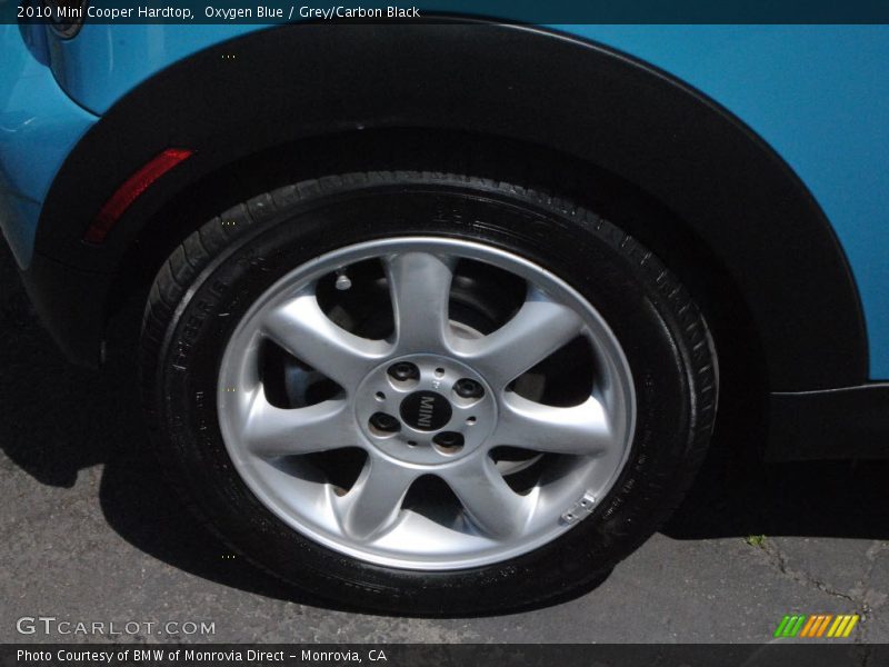 Oxygen Blue / Grey/Carbon Black 2010 Mini Cooper Hardtop