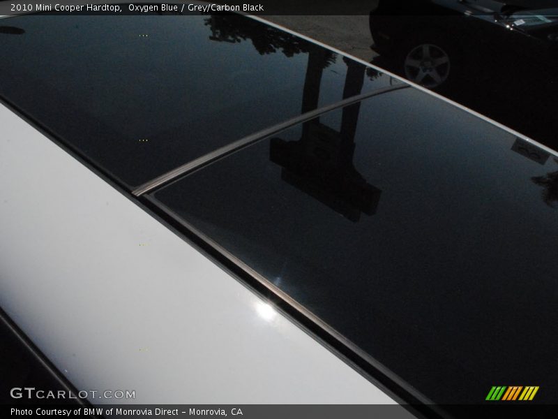 Oxygen Blue / Grey/Carbon Black 2010 Mini Cooper Hardtop
