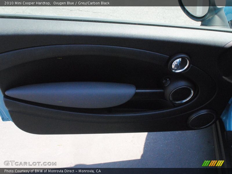 Oxygen Blue / Grey/Carbon Black 2010 Mini Cooper Hardtop