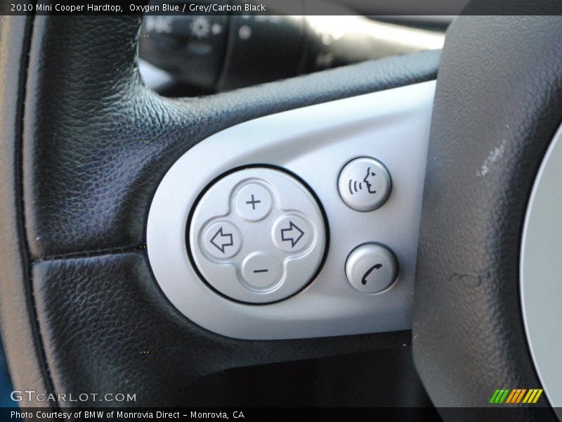 Oxygen Blue / Grey/Carbon Black 2010 Mini Cooper Hardtop