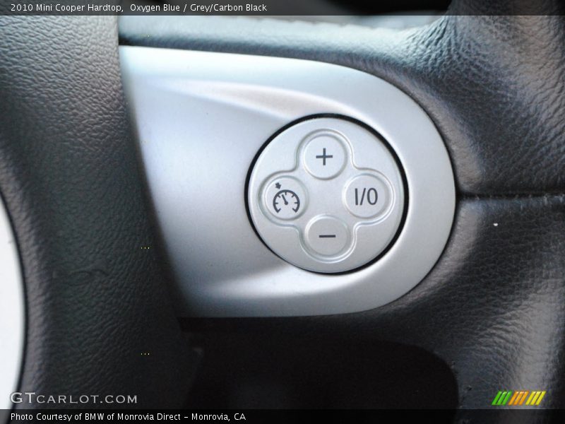 Oxygen Blue / Grey/Carbon Black 2010 Mini Cooper Hardtop