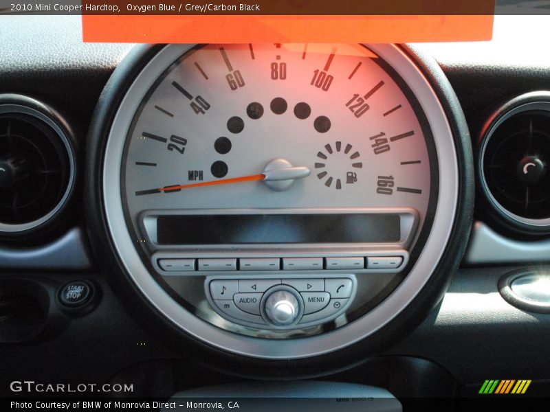 Oxygen Blue / Grey/Carbon Black 2010 Mini Cooper Hardtop